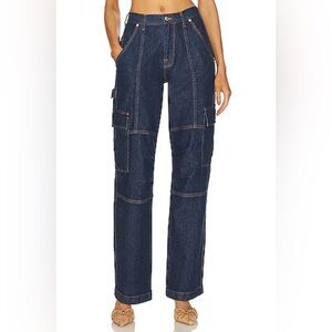 Simkhai Axelle Utility Cargo Jeans 25